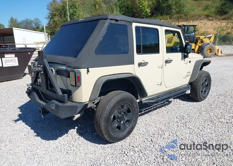 2011 Jeep Wrangler Unlimited Sport z USA, uszkodzony, nr VIN 1J4HA3H1XBL563793